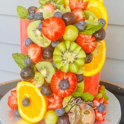 Watermelon tower