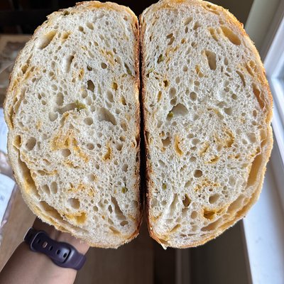 Jalapeño Cheese Sourdough 