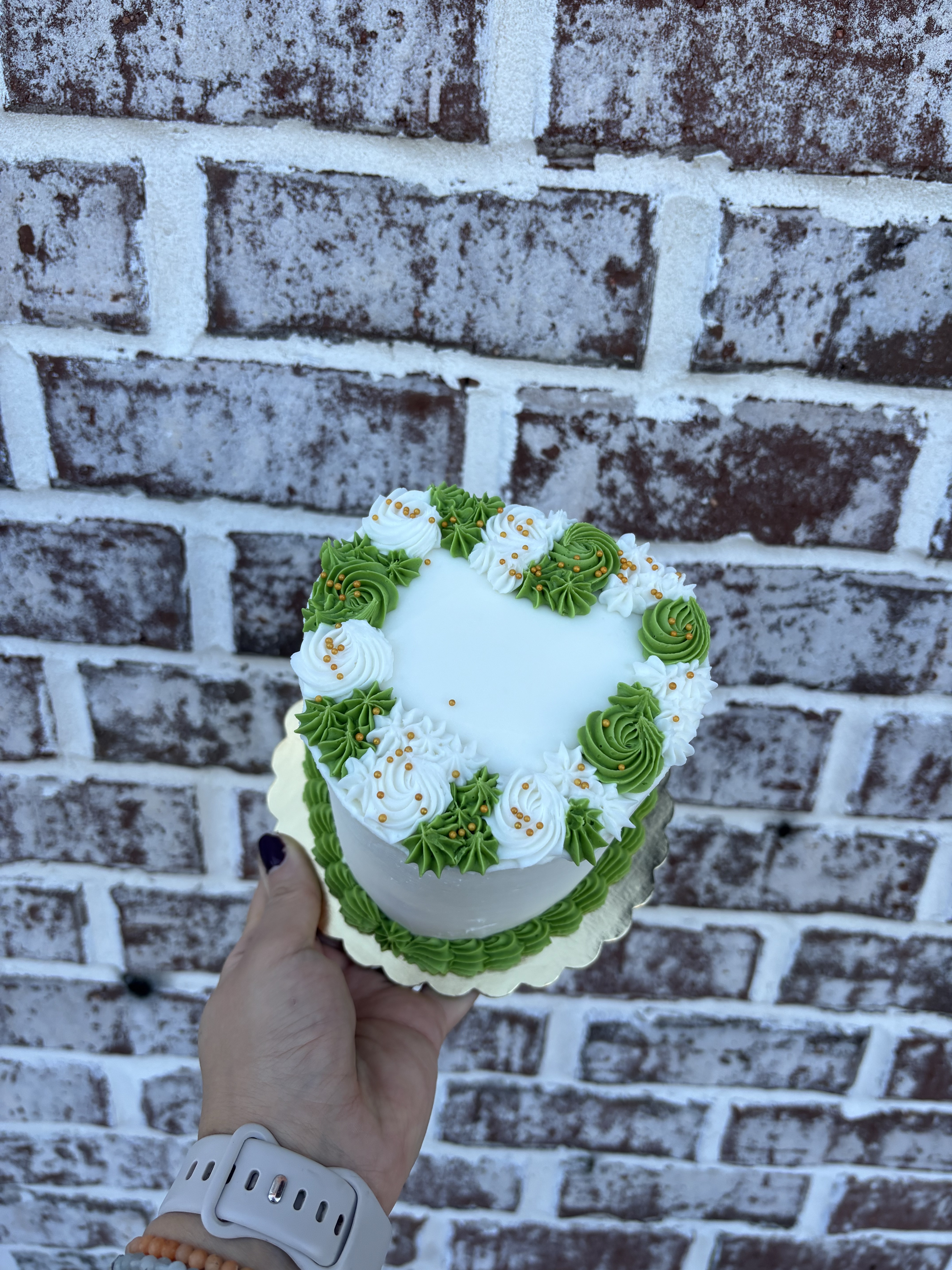 Mini Heart Cake