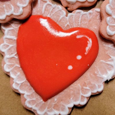 Lace Valentine Card