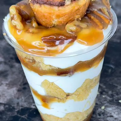 Pecan Praline Cheesecake Cup