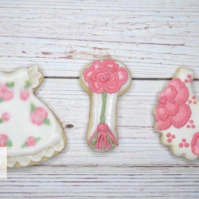 Floral Baby Shower Set