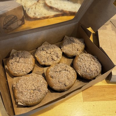 Cinnamon Toast Crunch Sourdough Muffins- 6 Pack