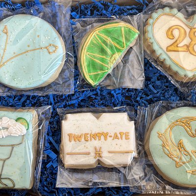 Custom Decorated Cookies – Tier 2 (Most Popular)