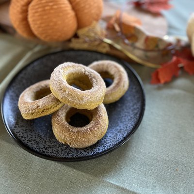 GF Sourdough Donuts-Pumpkin Spice