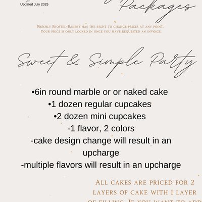 Sweet & Simple Party