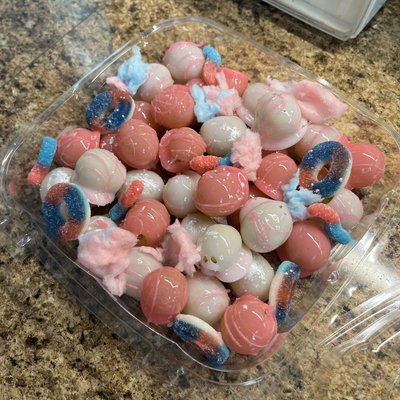 Cotton Candy Candied Grapes (Full pan)