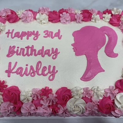 Half Sheet Cake (13x18)