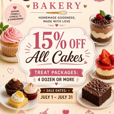 July Sale Of The Month