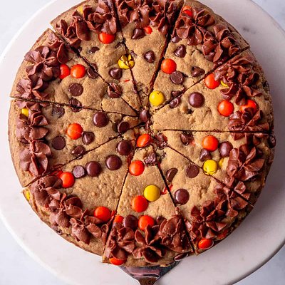 Reese's Pieces Cookie Cake