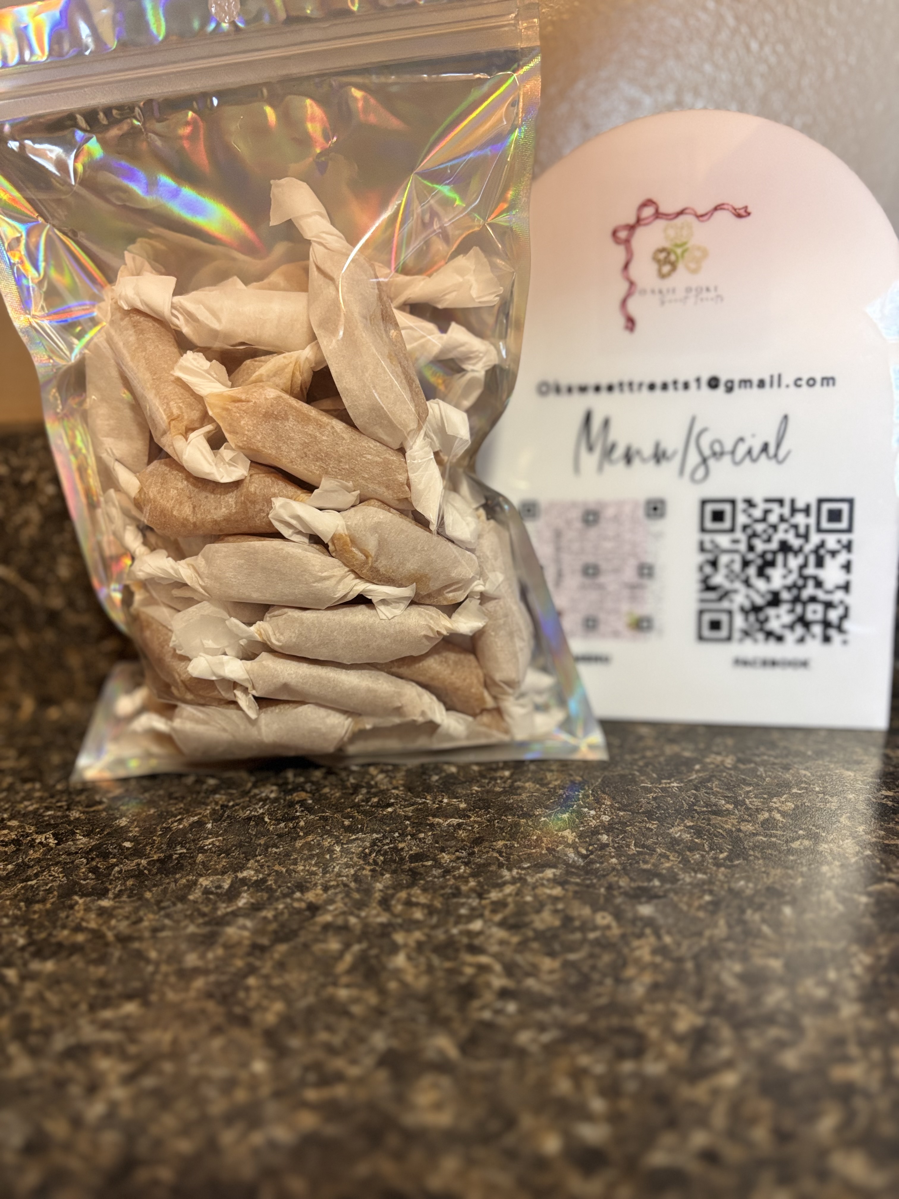 16oz Bag Of Carmels 