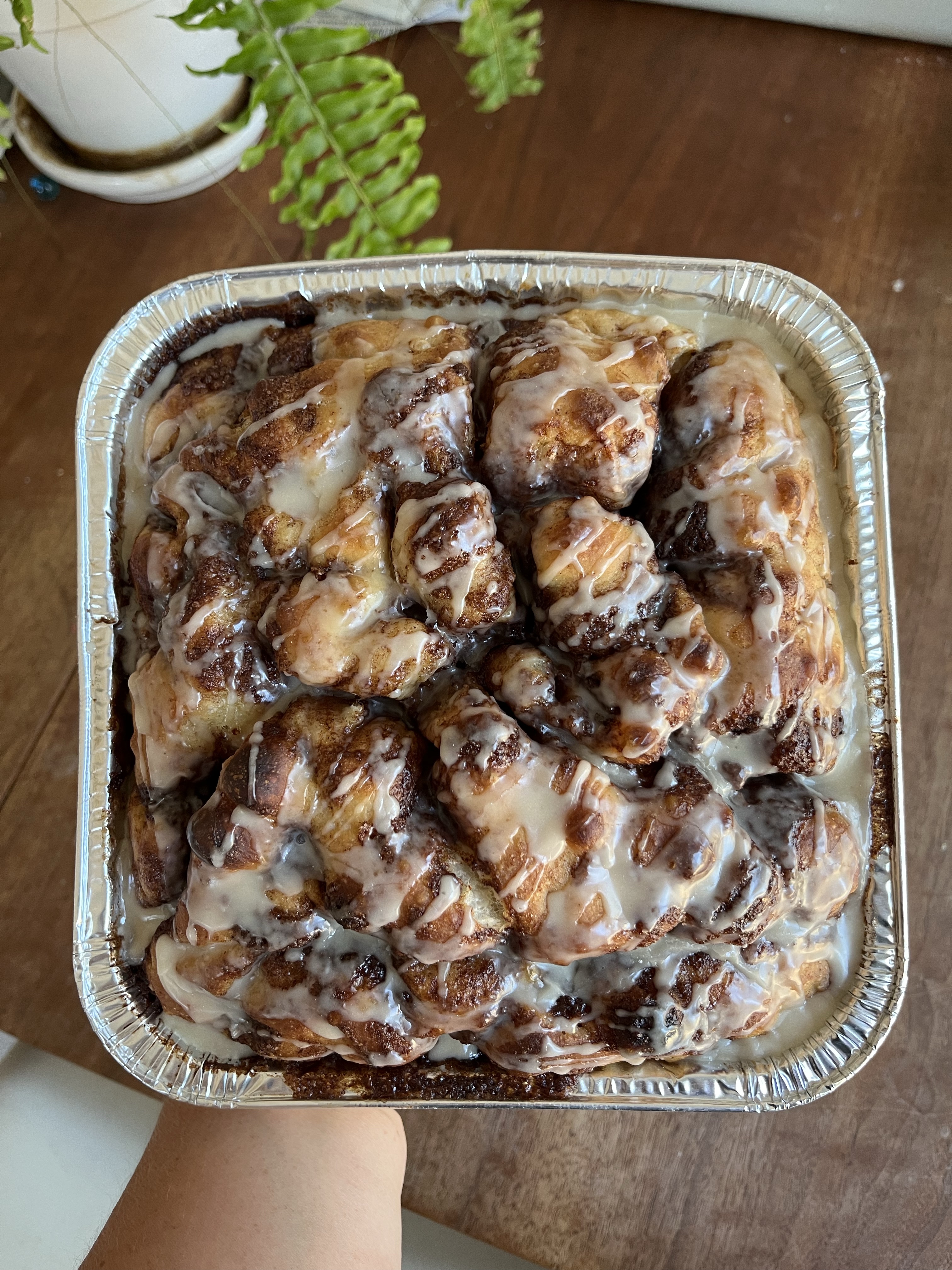 Sourdough Cinnamon Roll Focaccia