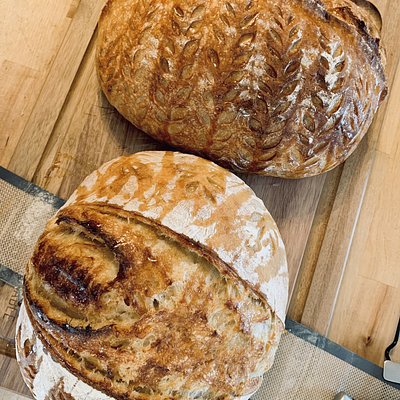 Goat Cheese & Honey Sourdough Loaf
