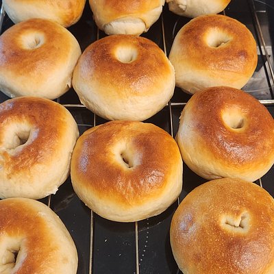 Plain Bagels( Pack Of 4)