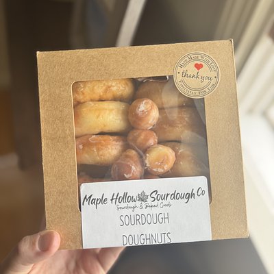 Sourdough Doughnuts