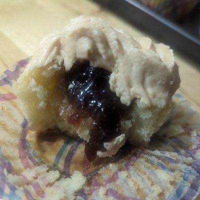 Signature Peanut Butter & Jelly Cupcake 12 Count