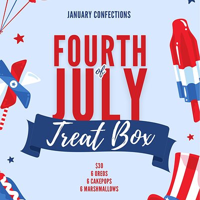 4th Of July Treat Box