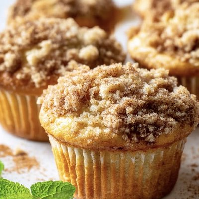 Coffee Cake Muffins (4 pack)