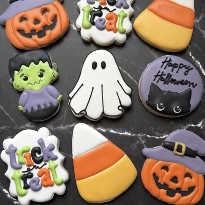 Halloween Sugar Cookies (1 Dozen)