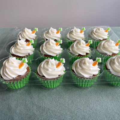 •Carrot Cupcakes•
