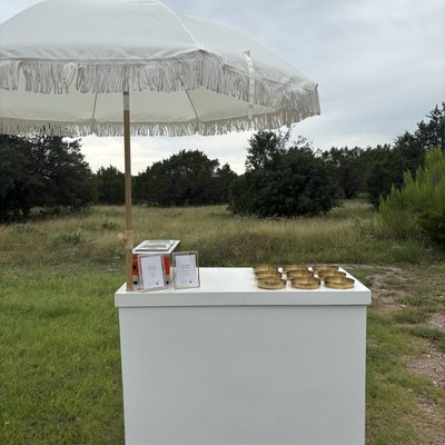 Cake Pop Vendor Cart