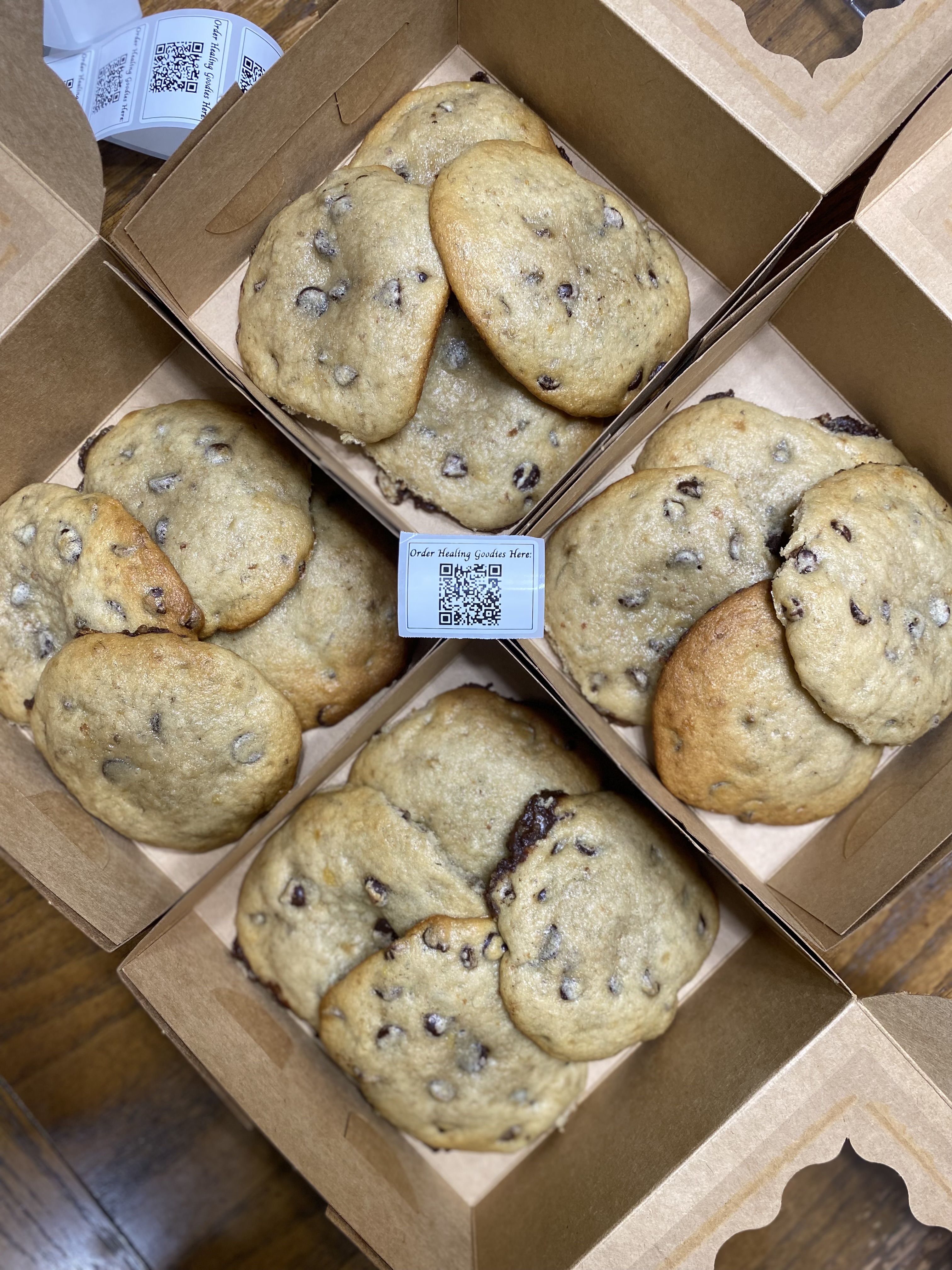 Sourdough Brown Butter Banana Chocolate Chip Cookies 🍌