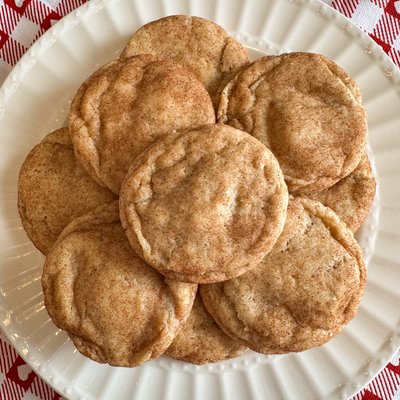 Sourdough Snickerdoodle Cookies