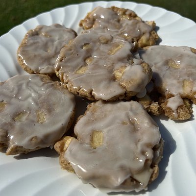 Apple Fritter Cookies