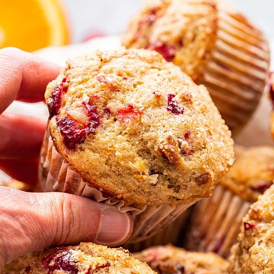 🍊 Cranberry Orange Muffins