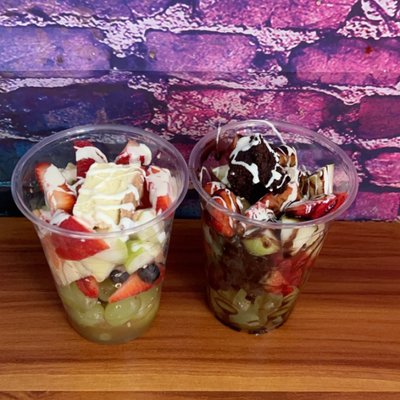 Cheesecake & Brownie Fruit Cup