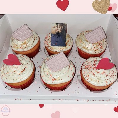 Cupcakes With Edible Photo(s)🧁♥️📸