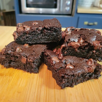 Sourdough Discard Chocolate Brownie