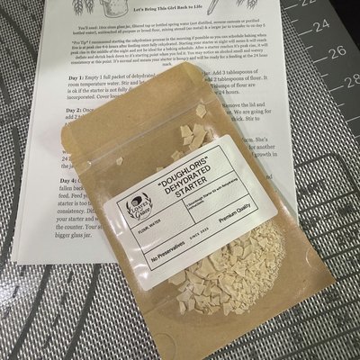 Dehydrated Sourdough Starter Kit