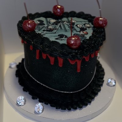 Heart Cake-Customizable 