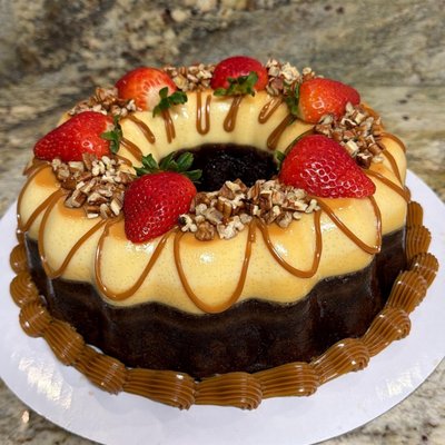 Dulce De Leche Chocoflan