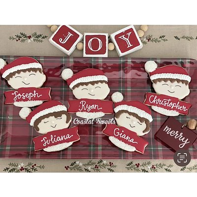Personalized Elf cookies
