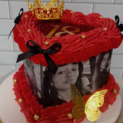6in Heart Cake