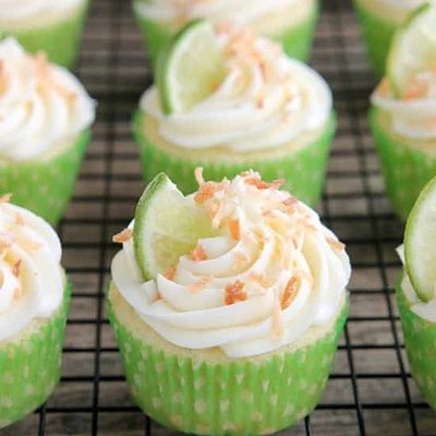 Coconut Lime Cupcakes 
