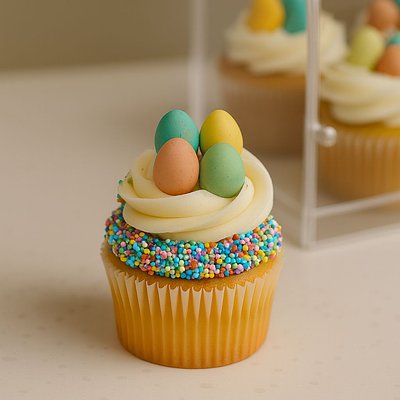 Mini Eggs Cupcakes (12)