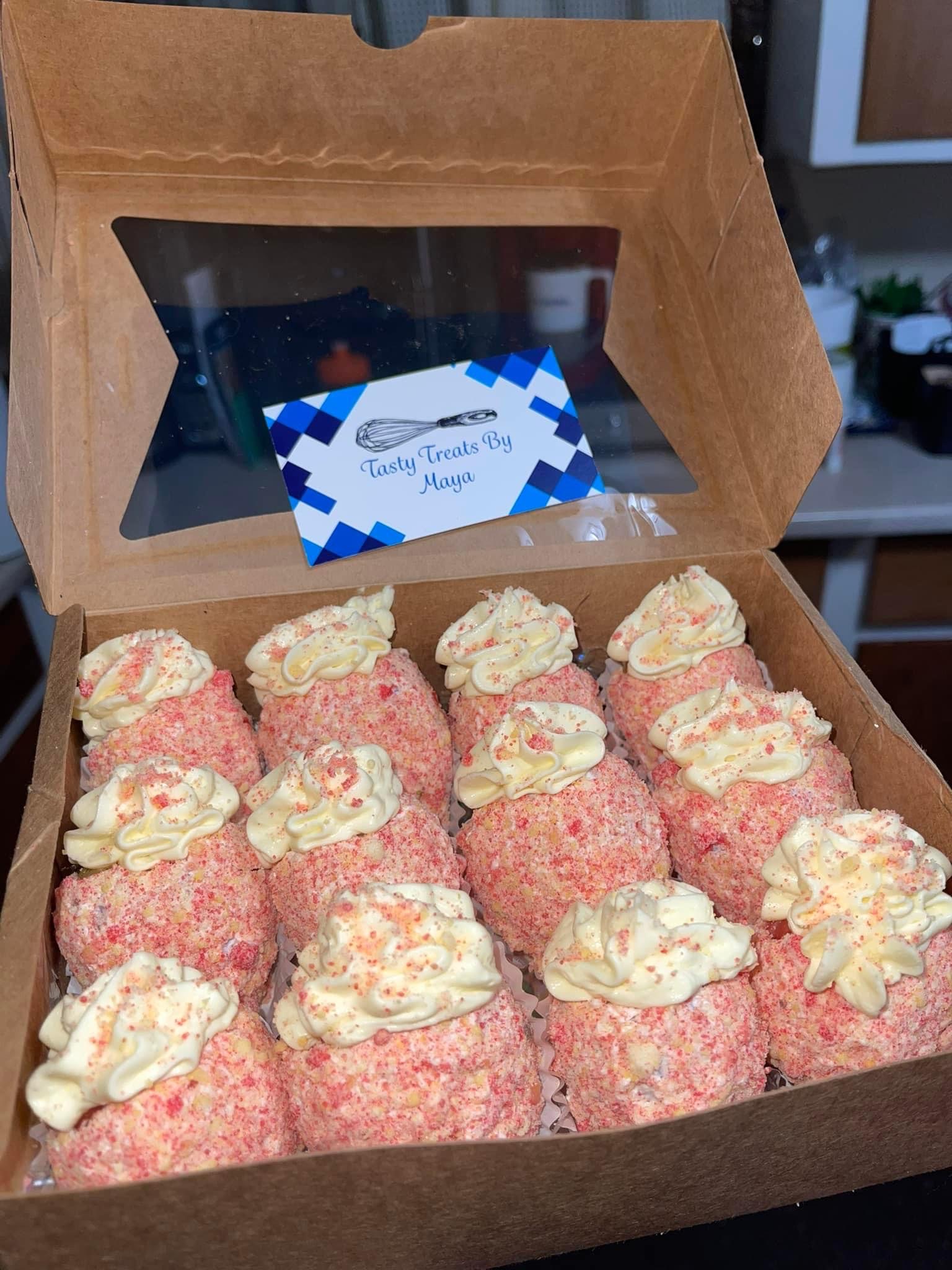 Strawberry Crunch Cheesecake Strawberries