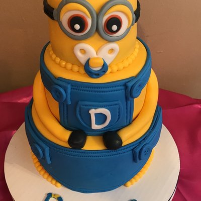 4”,6”,8” Three Tier Cake