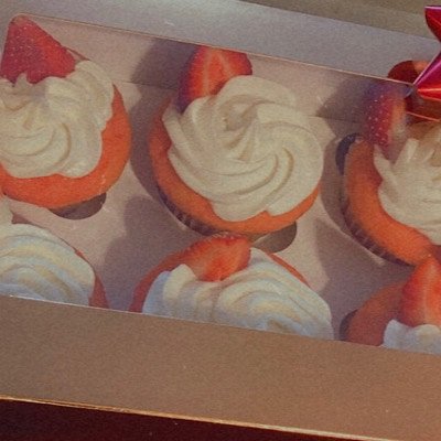 Strawberry Delight Cupcake