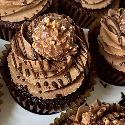 Rocher Cupcakes