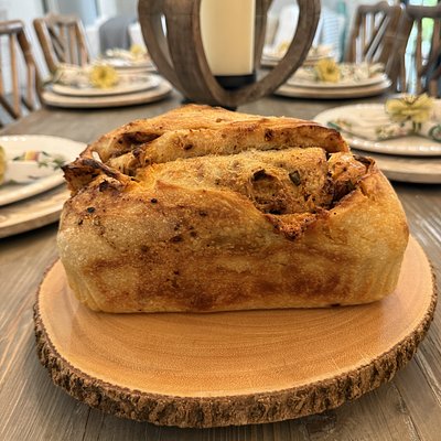 Chili Oil Sourdough Loaf