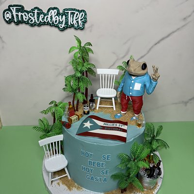 Small Cake🩵 (6in serving up to 12)