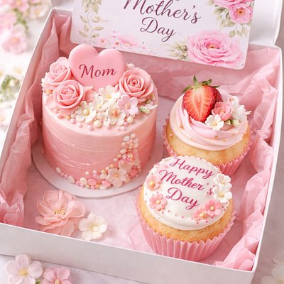 MOTHER'S DAY MINI CAKE GIFT SET