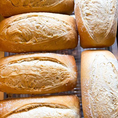 Soft Sandwich Loaf (sourdough)