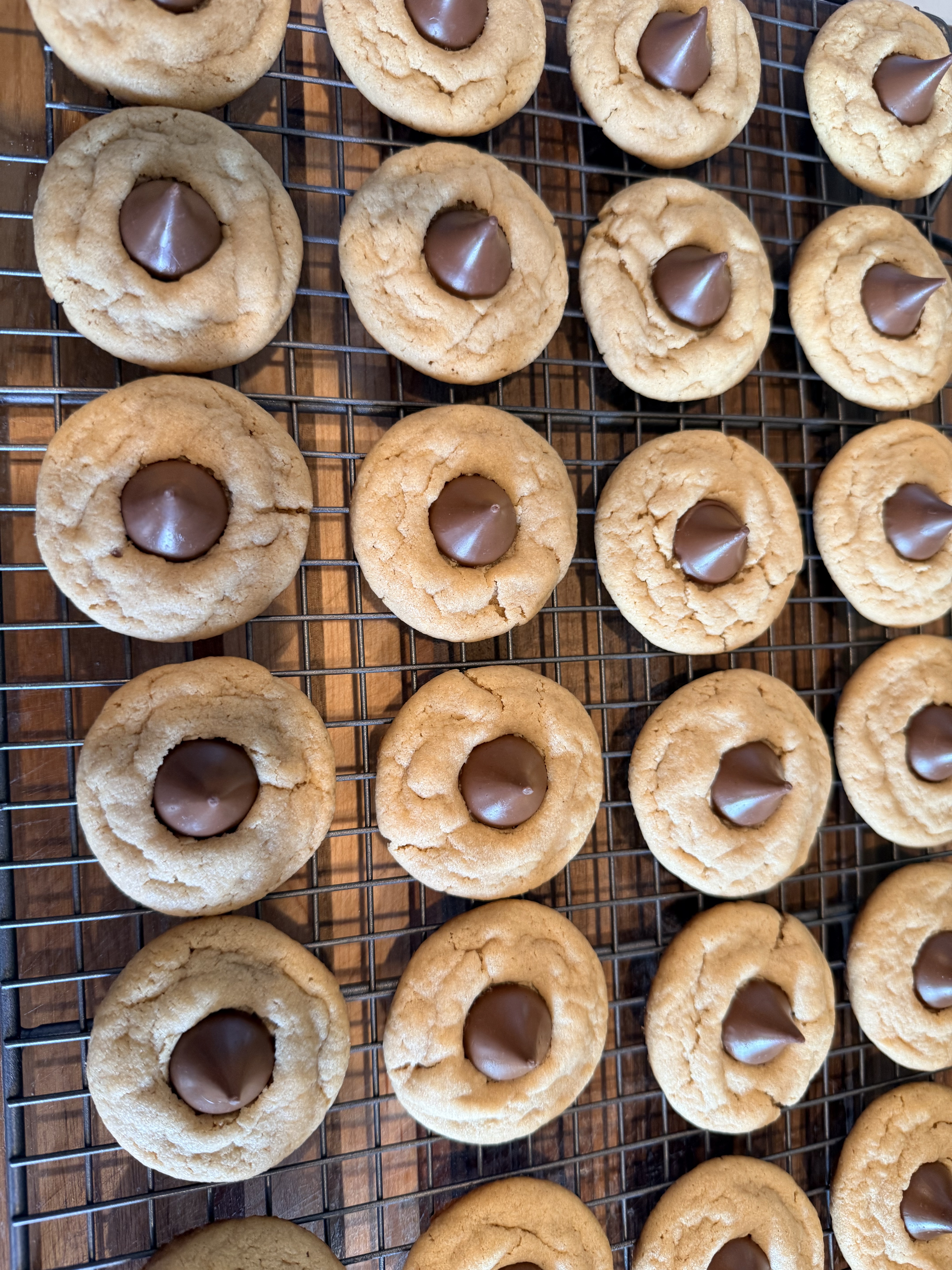 Peanut Butter Blossom Cookies 