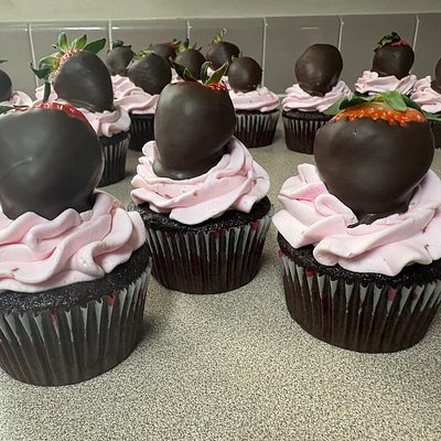 Valentines Cupcakes Half Dozen