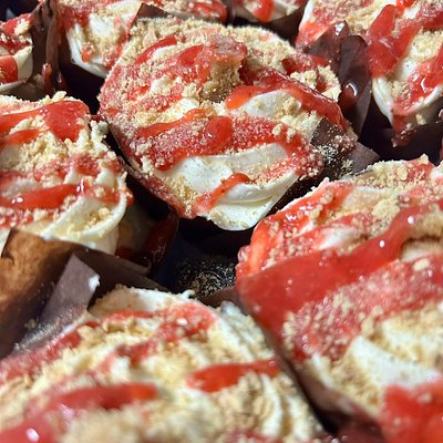 Cheesecake Inspired Cupcakes 